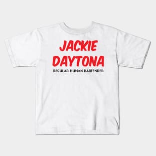 jackie daytona Kids T-Shirt